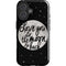 To The Moon And Back BW iPhone 16 Impact Case